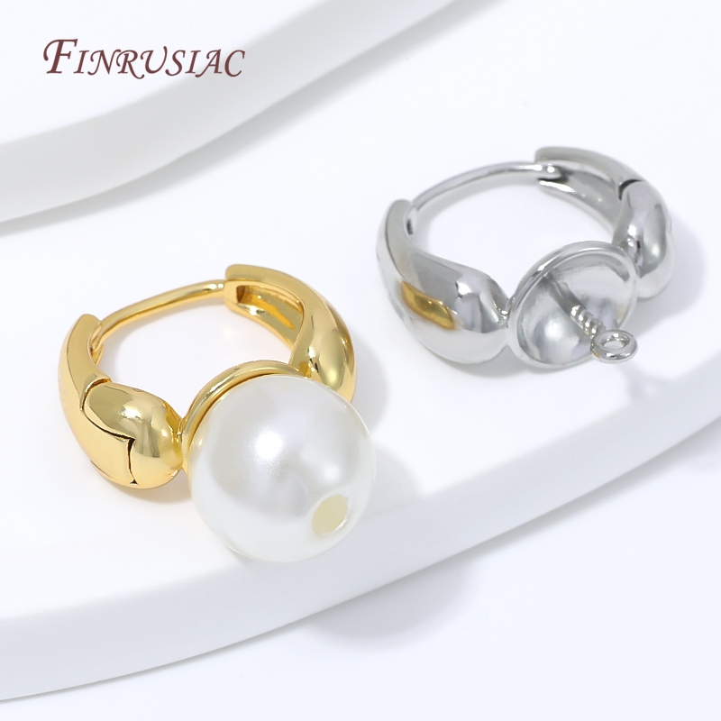 Diapering - Boucle d'oreille Huggie plaquée or 18