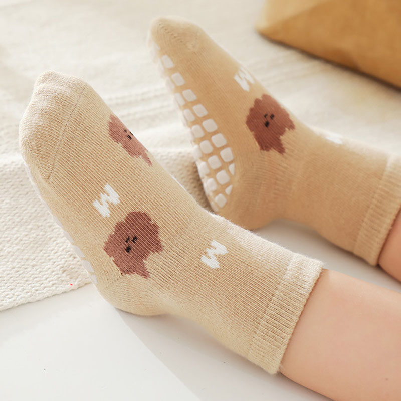 5 paires de chaussettes antidé - Unisex Baby Socks Non Slip avis et prix