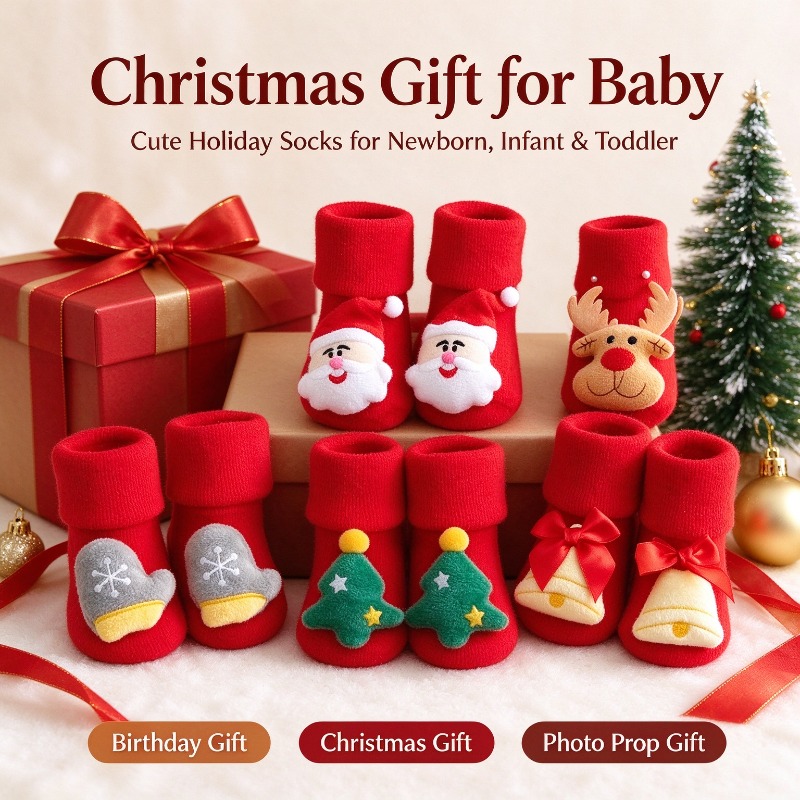 Chaussettes pour enfants, fill - Unisex Baby Socks Non Slip avis et prix