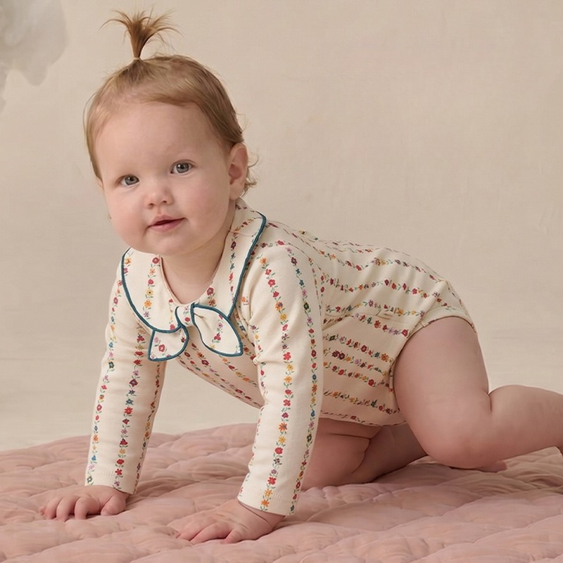 Combinaison pour filles de 0 à - Newborn Baby Girl Romper Floral avis et prix