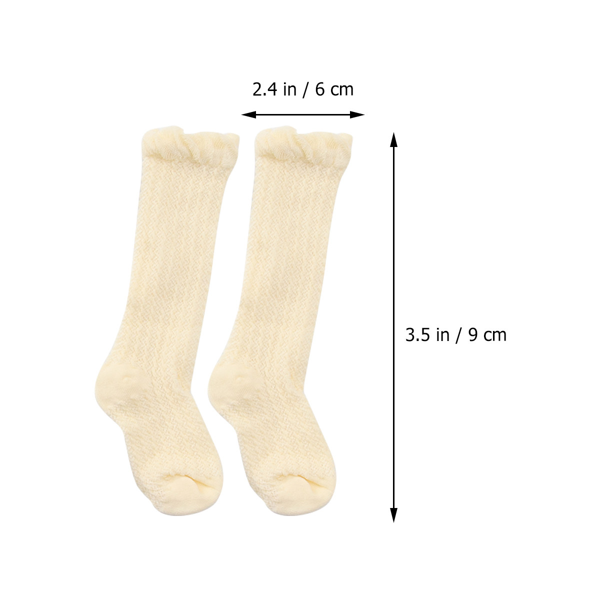 3 paires de chaussettes longue - Unisex Baby Socks Non Slip avis et prix