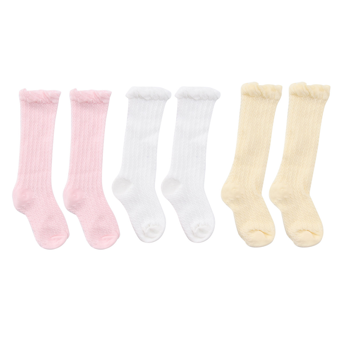 3 paires de chaussettes longue - Unisex Baby Socks Non Slip avis et prix