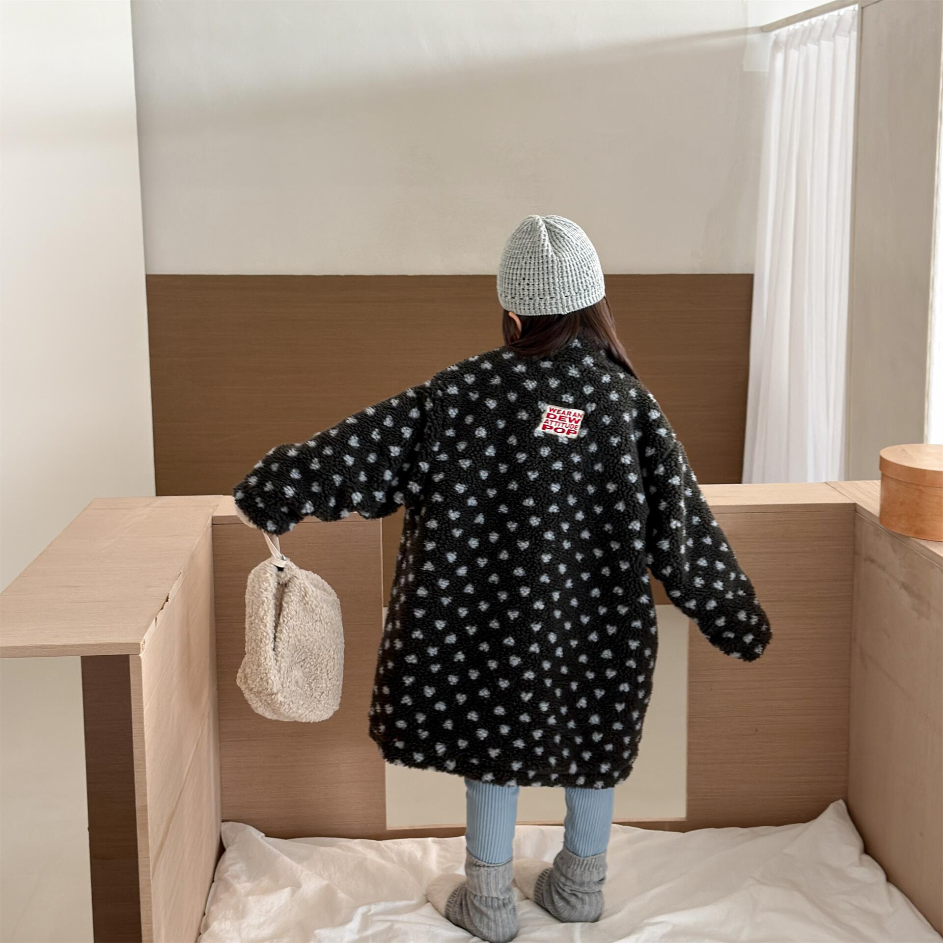 Manteau chaud à manches longue - Toddler Boy Winter Fleece Jacket avis et prix